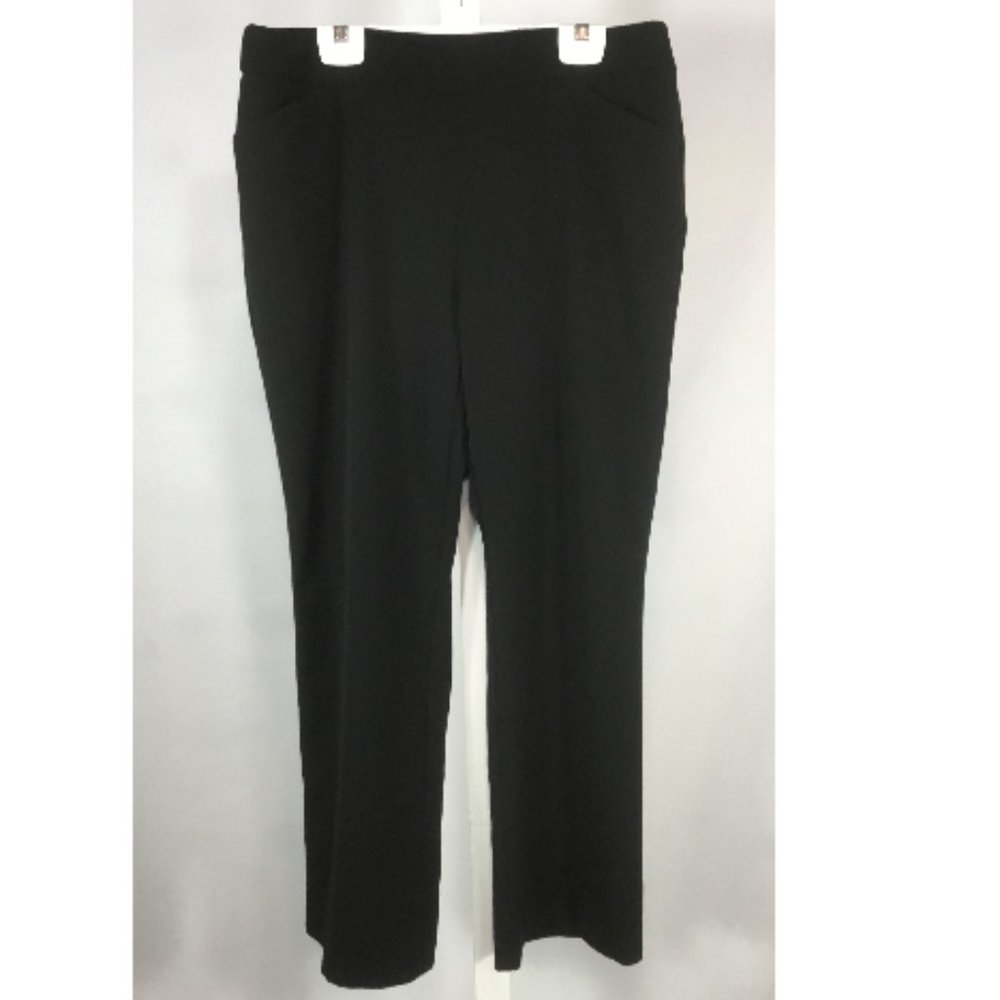 Northern Reflections Pull On Black Pants